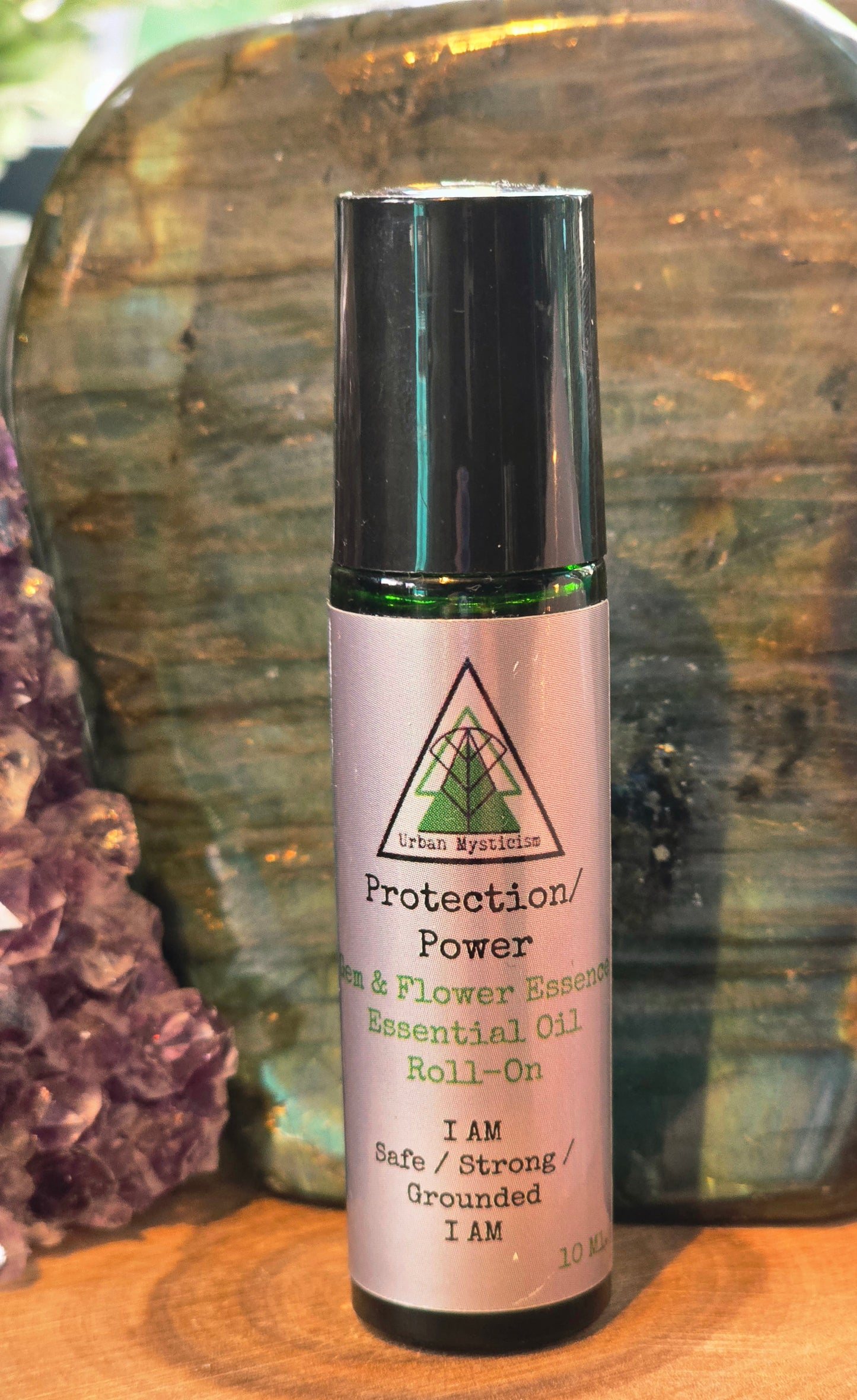 Protection/Power- Aromatherapy Gem & Flower Essence Essential Oil Rollerball