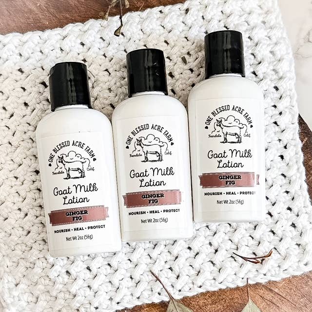 Ginger Fig Goat Milk Lotion