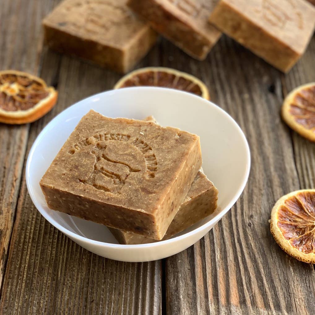 Orange Clove Goat Milk Bar Soap