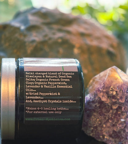Mental R&R Crystal Infused Soaking Salts 16 Oz.