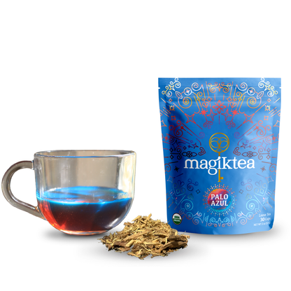 Magiktea Palo Azul - USDA Organic Certified - 2 oz (30 cups)
