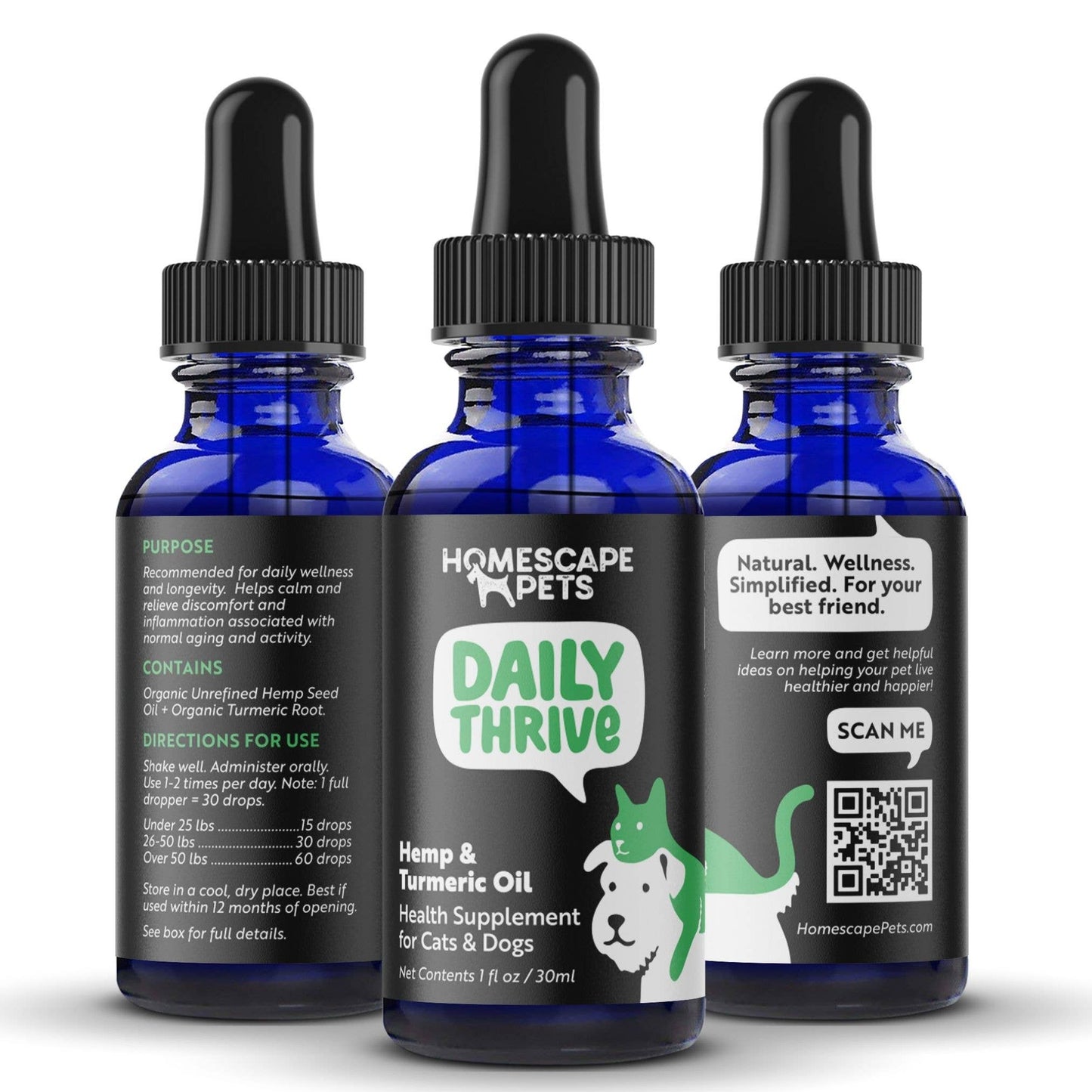 Daily Thrive: Immune & Energy Support for Dogs & Cats