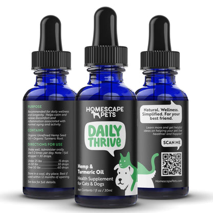 Daily Thrive: Immune & Energy Support for Dogs & Cats