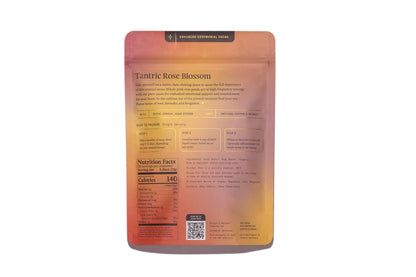 Tantric Rose Blossom Cacao - Organic Ceremonial Chocolate