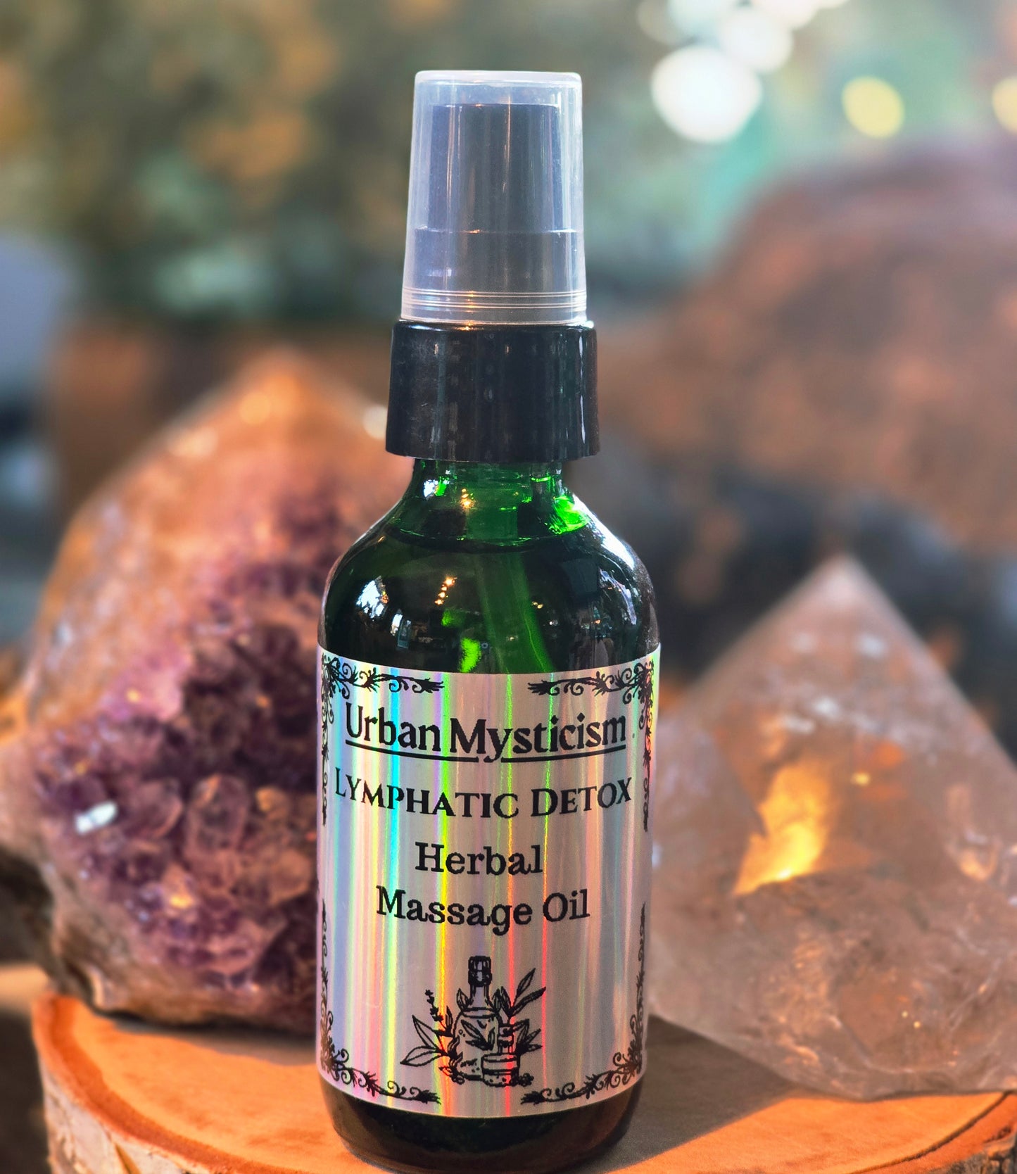Lymphatic Detox Herbal Massage Oil