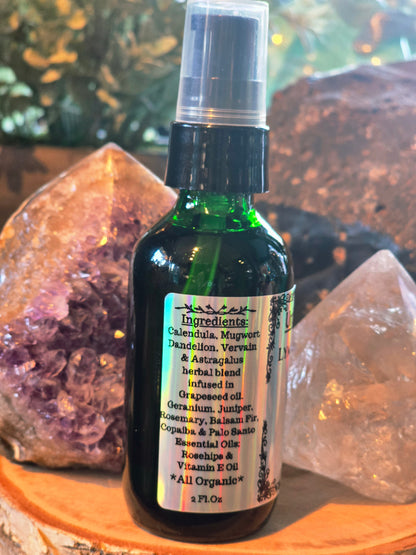 Lymphatic Detox Herbal Massage Oil