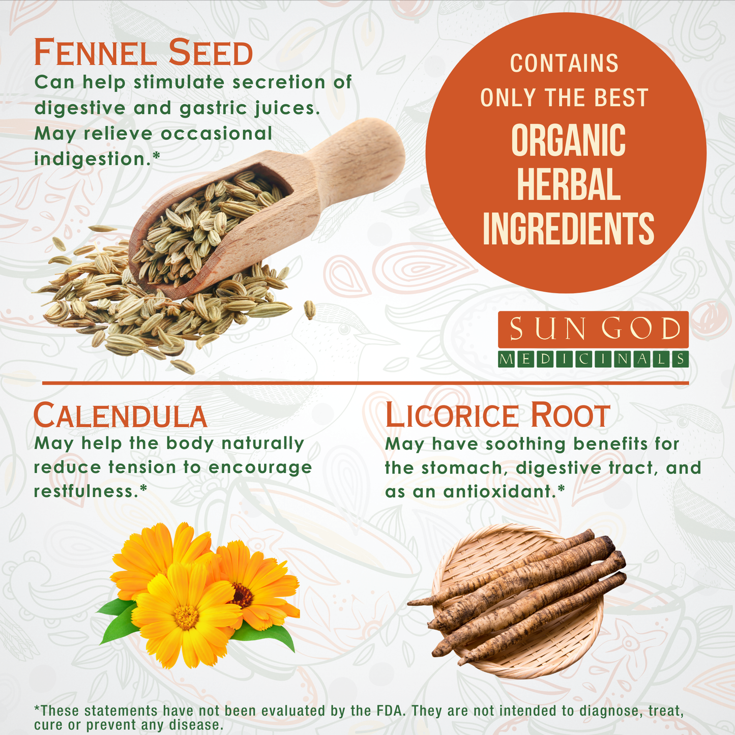 Organic Airmed Nausea Tincture 1oz