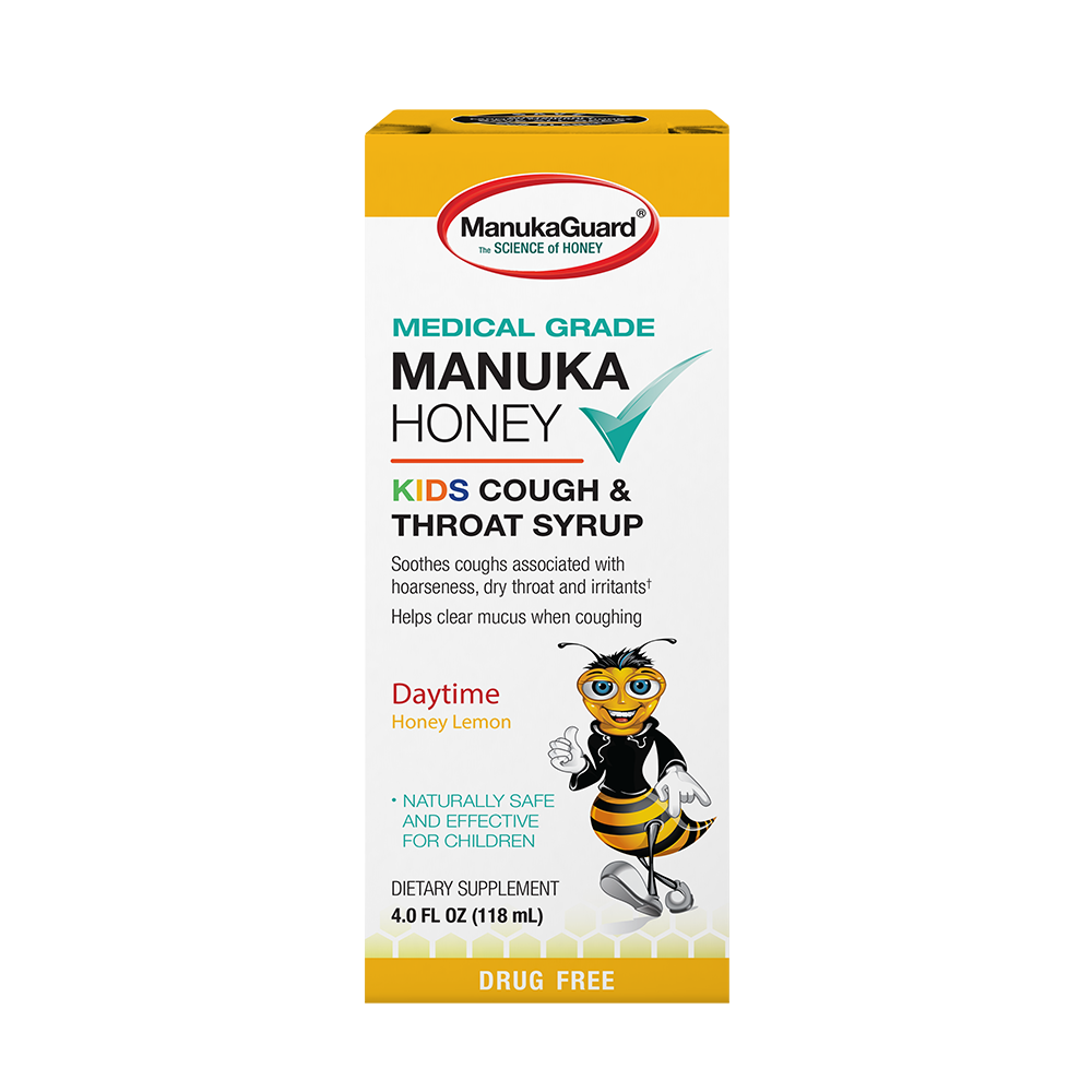 Kids Daytime Cough and Throat Syrup