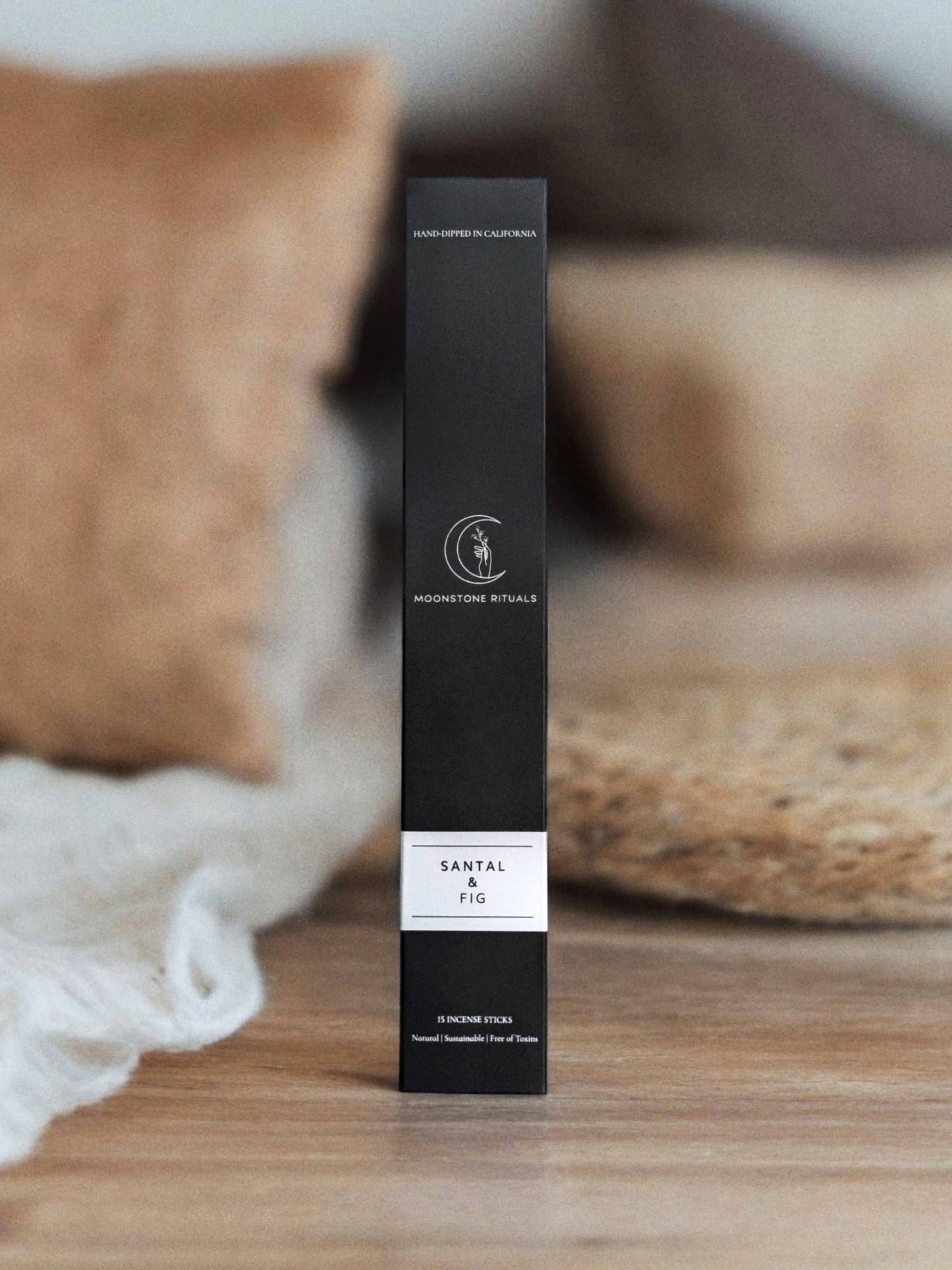 Santal & Fig Charcoal Incense Sticks