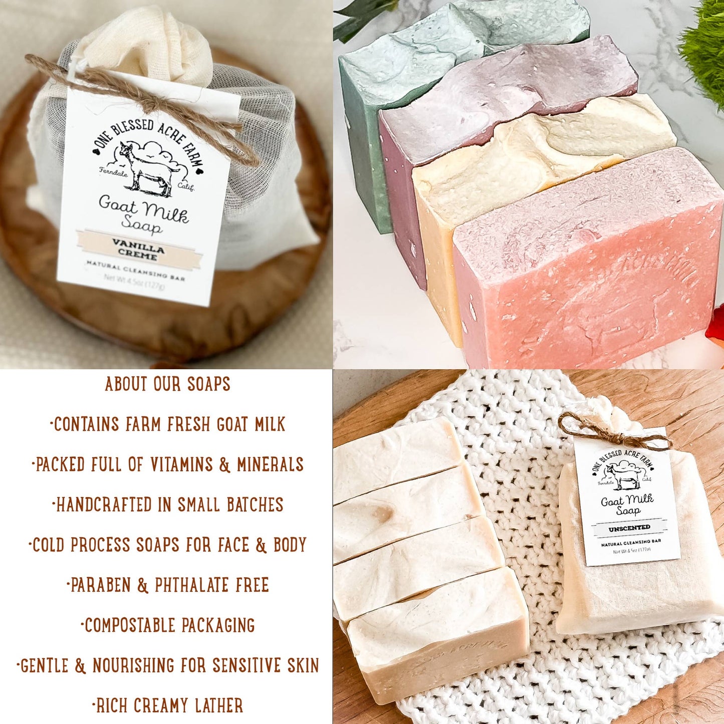 Ginger Fig Goat Milk Bar Soap