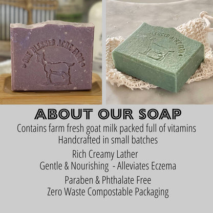 Fresh Lavender Goat Milk Bar Soap