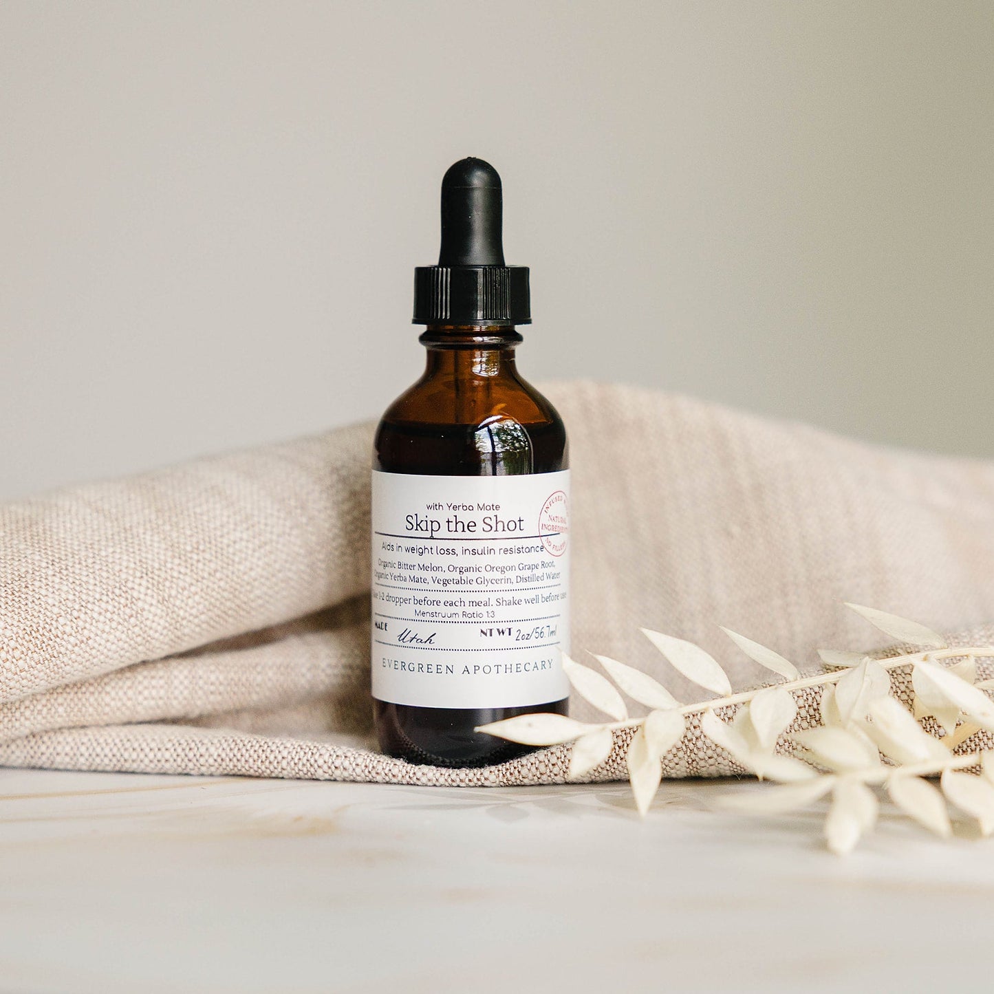 Skip The Shot with Yerba Mate, Tincture