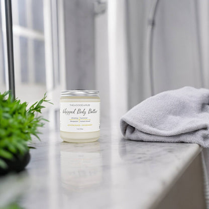 Lemongrass + Rosemary Whipped Body Butter