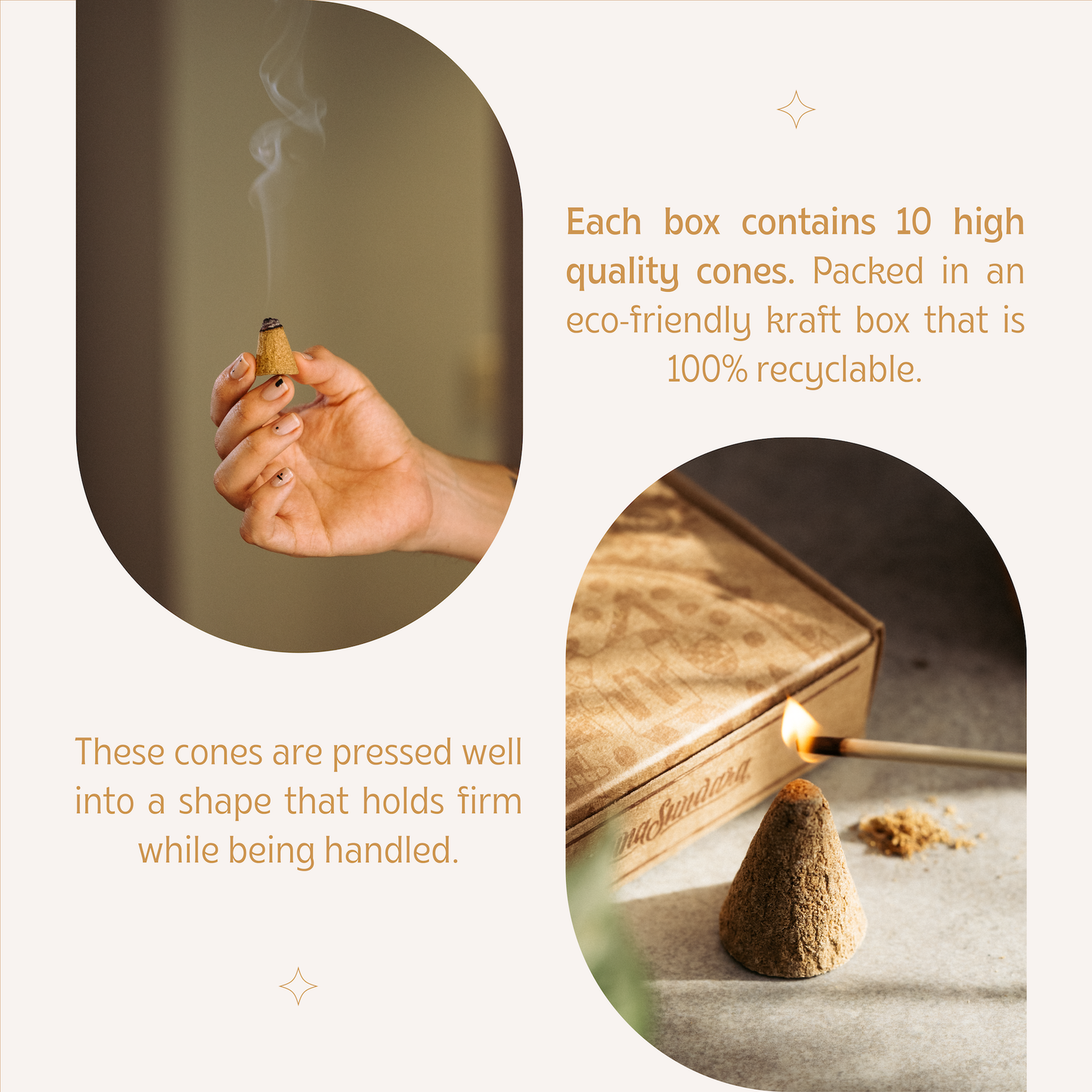 Premium Palo Santo  Incense Cones