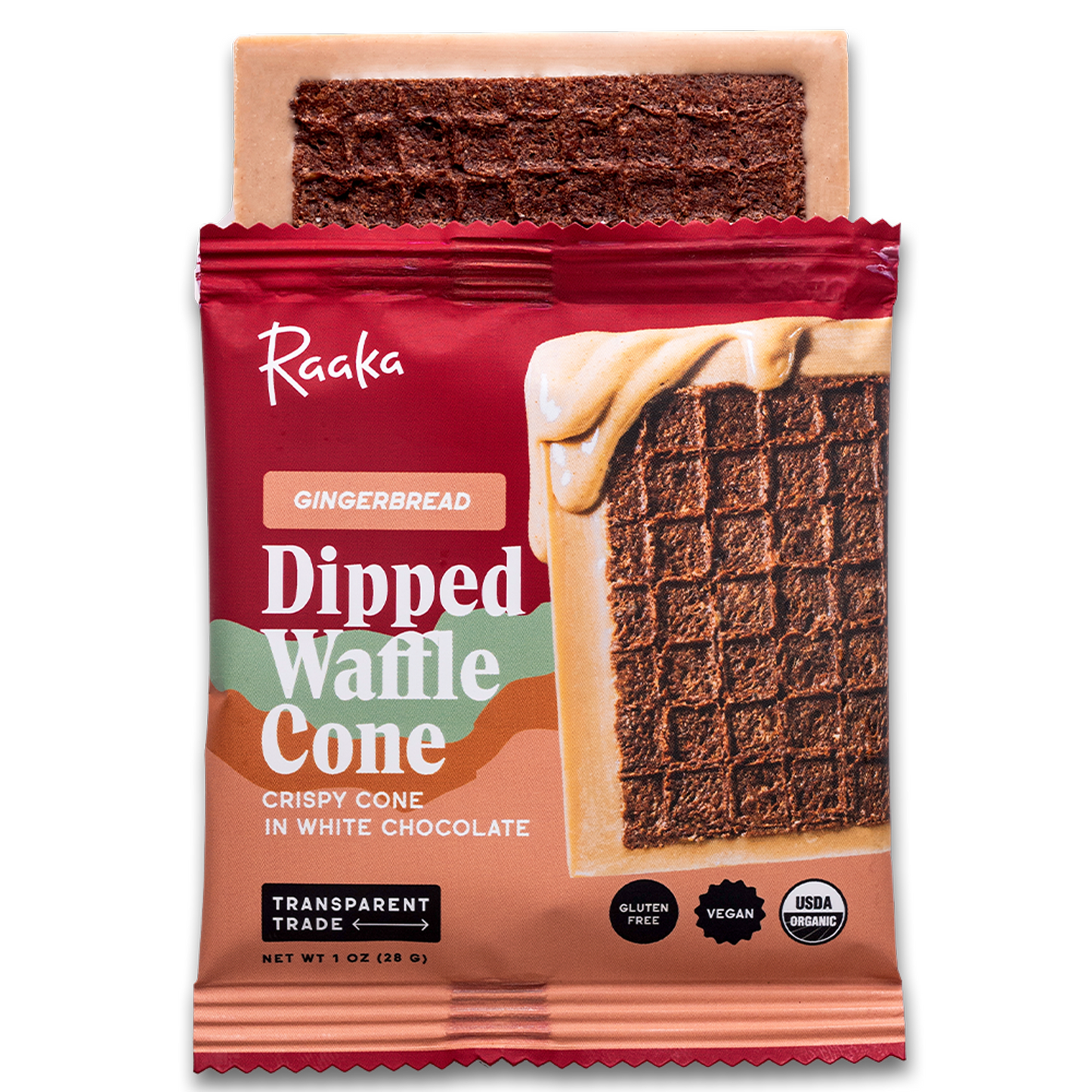 Gingerbread Dipped Waffle Cone Bar - Holiday Limited