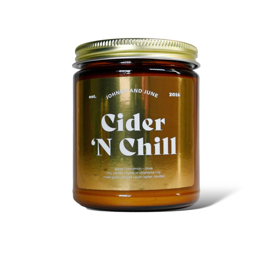 Cider 'N Chill Holiday 8oz Soy Candle
