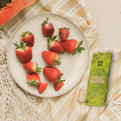 Matcha Chocolate Bar to Ease Stress + Boost Focus