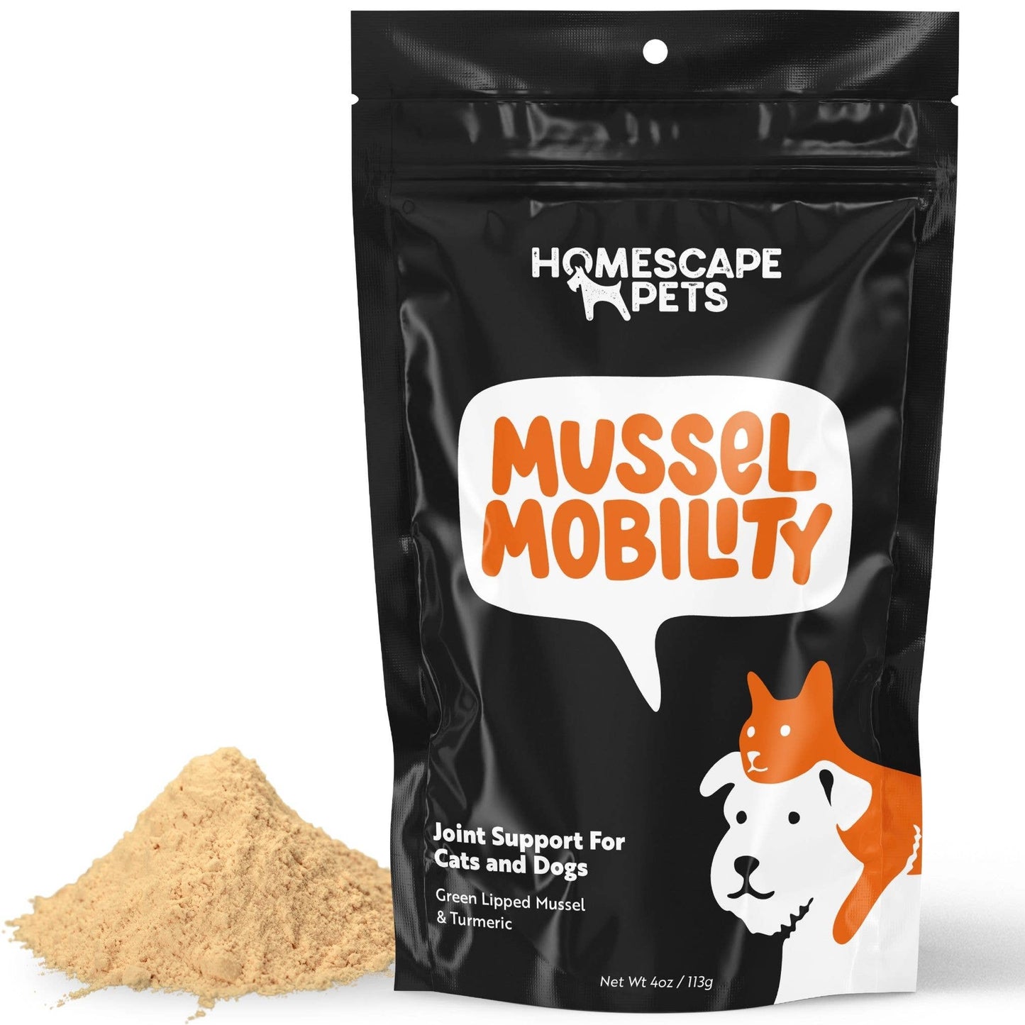 Mussel Mobility: Hip & Joint Support Powder for Dogs & Cats