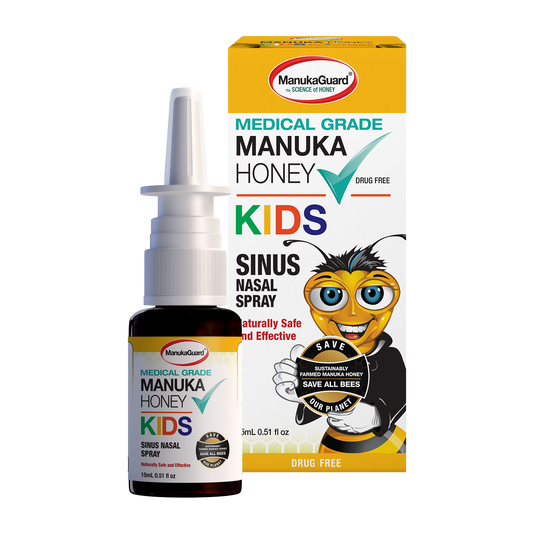 Kids Sinus Cleanser, Medical Grade Manuka Honey, MGO 400