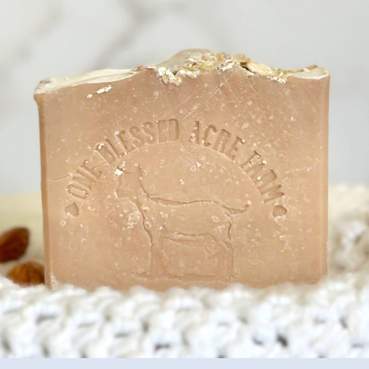 Almond Oatmeal Goat Milk Bar Soap