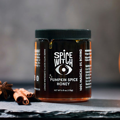 Pumpkin Spiced Honey- Pumpkin Infused Honey
