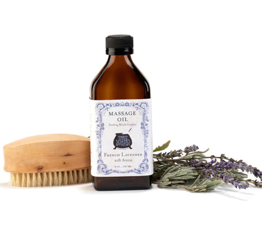 Three Sisters Apothecary French Lavender Massage Oil