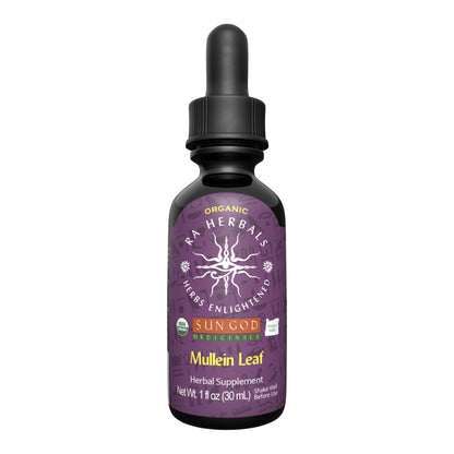 organic single-herb tincture of Mullein Leaf