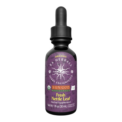 organic single-herb tincture of fresh Nettle Leaf