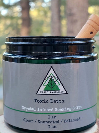 Toxic Detox Soaking Salts 16 Oz.