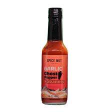 Garlic Ghost Pepper Habanero Hot Sauce, 5oz