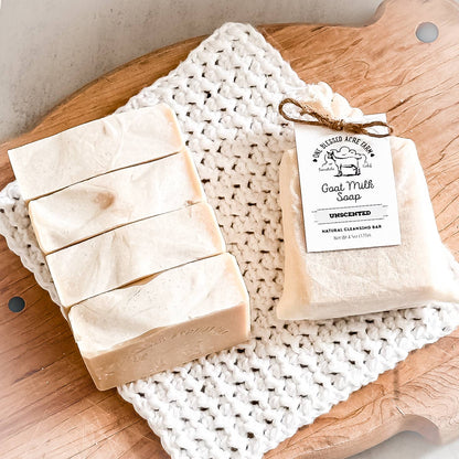 Unscented Goat Milk Bar Soap