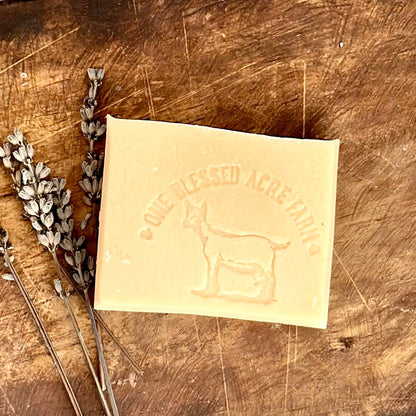 Fresh Lavender Goat Milk Bar Soap