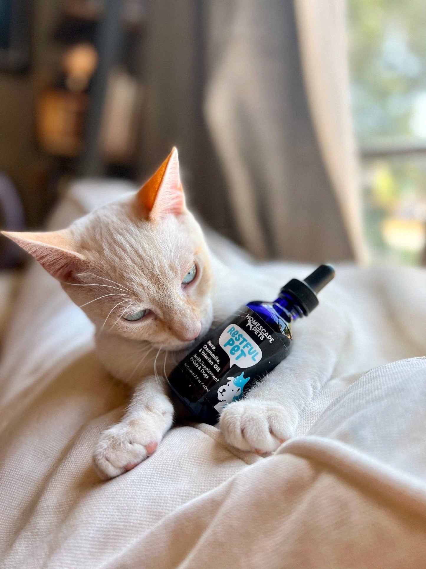 Restful Pet: Anti-Anxiety Calming Aid for Dogs & Cats