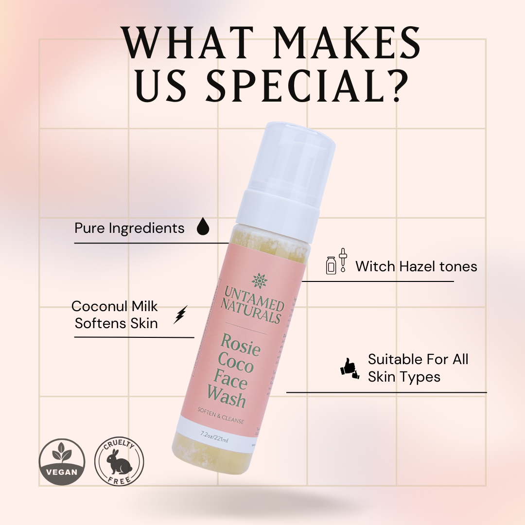 Rosie Coco Face Wash Gentle and Soothing