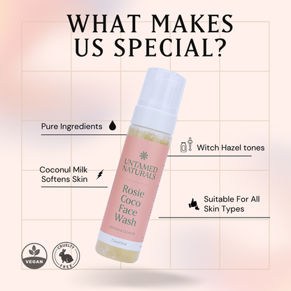 Rosie Coco Face Wash Gentle and Soothing