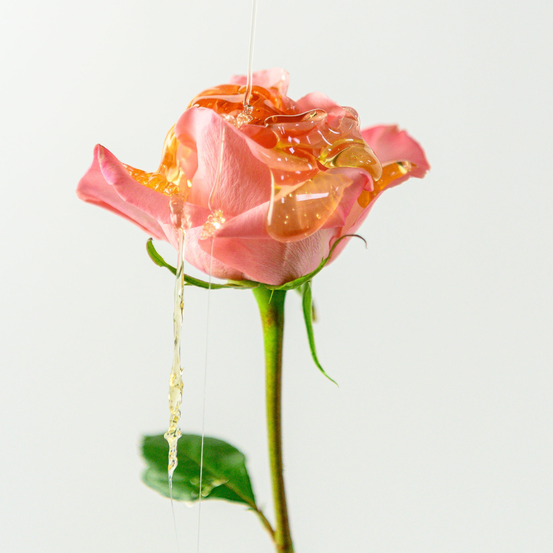 Rose Cardamom Infused Honey