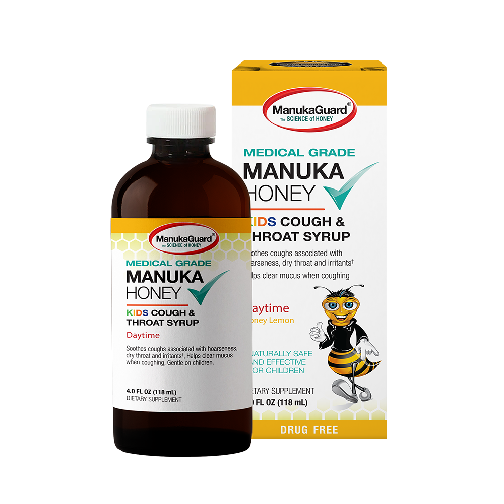 Kids Daytime Cough and Throat Syrup