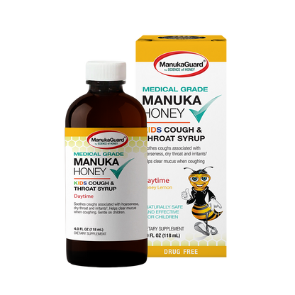 Kids Daytime Cough and Throat Syrup