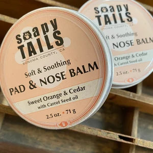 Soapy Tails Dog Pad & Nose Balm Sweet Orange & Cedar